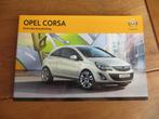Instructieboek Opel Corsa 2011 + handleiding audio/navigatie, Ophalen of Verzenden