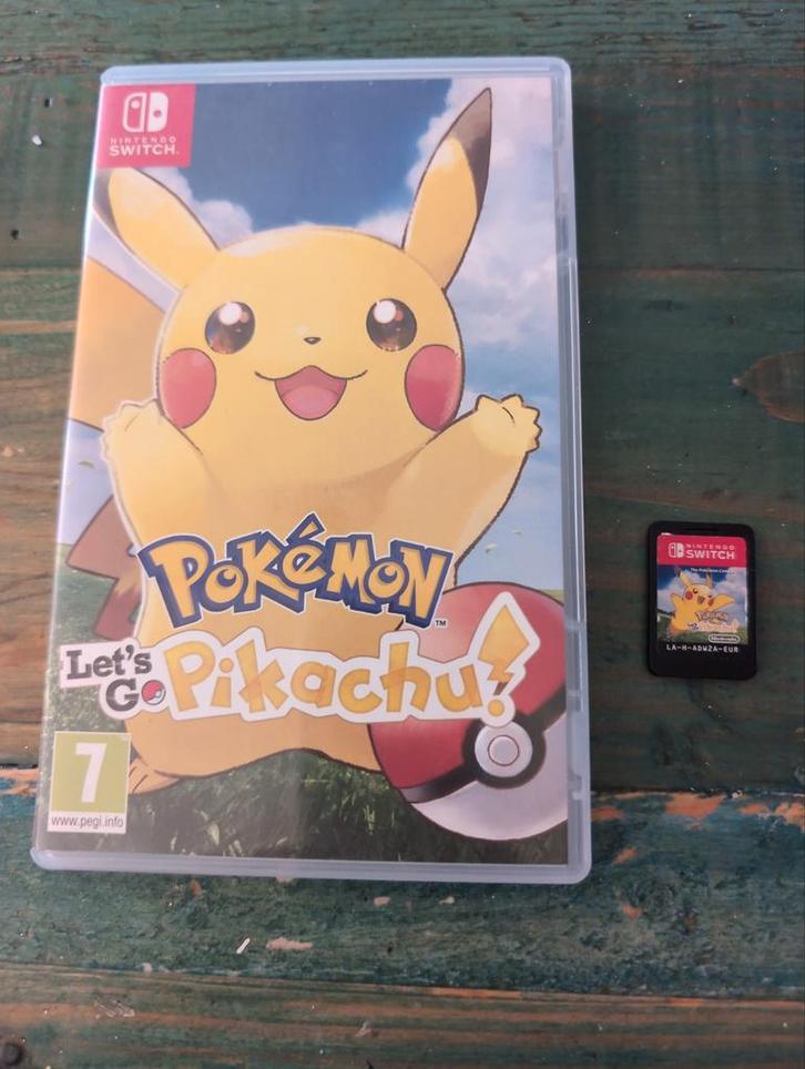 Pokémon Let's Go Pikachu - Nintendo Switch, Spelcomputers en Games, Games | Nintendo Switch, Zo goed als nieuw, Role Playing Game (Rpg)