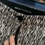 Expresso zwart wit zebra printje broek met ritsjes 34 37368, Expresso, ., Zwart, Ophalen of Verzenden