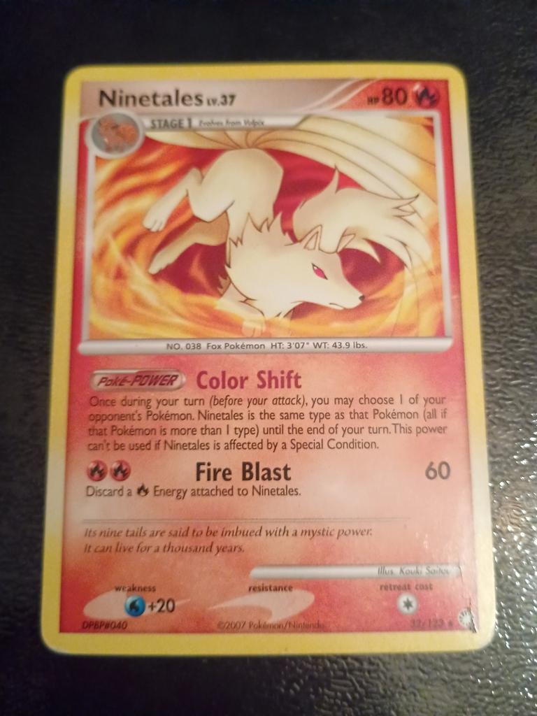 Ninetales 32/123 Engels, Hobby en Vrije tijd, Verzamelkaartspellen | Pokémon, Verzenden