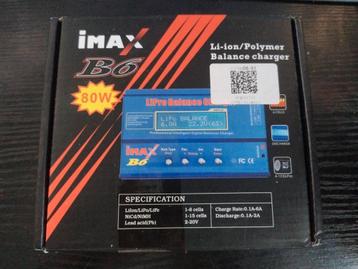 LiPo  Balans Oplader B6 80W iMAX B6 LCD-scherm beschikbaar voor biedingen
