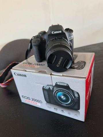 Canon EOS 2000d met garantie  