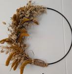 Droogbloemen cirkel. 40 cm doorsnede, Huis en Inrichting, Woonaccessoires | Kransen, Ophalen of Verzenden, Zo goed als nieuw