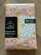 Nieuw vinyl tafelkleed Pasen roze 240x140 cm, Huis en Inrichting, Tafelkleden, Ophalen of Verzenden, Nieuw, Rechthoek, Binnen