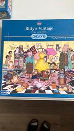 Gibsons puzzel 1000 st kitty’s vintage, Ophalen of Verzenden, Zo goed als nieuw