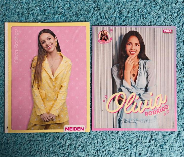 Olivia Rodrigo posters, Verzamelen, Posters, Nieuw, Muziek, A4 of kleiner, Rechthoekig Staand, Ophalen of Verzenden