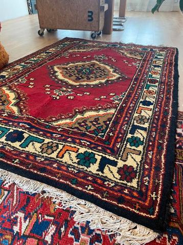 Indiaas Heriz-stijl tapijt | wol op katoen | 180x125cm beschikbaar voor biedingen