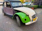 2cv 6 restauratie object  chassis is klaar   1981 kenteken, Auto's, Citroën, Voorwielaandrijving, Stof, 602 cc, 2CV