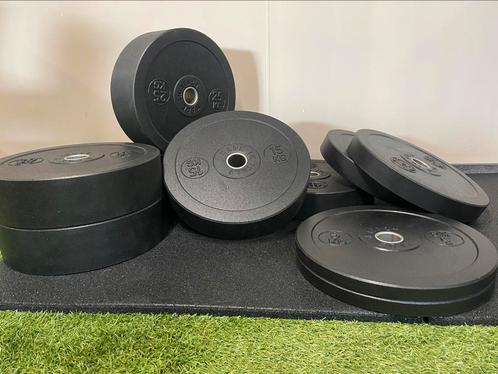 Rubber Bumper Plates!  5/10/15/20/25kg, Sport en Fitness, Fitnessmaterialen, Nieuw, Halterschijven, Ophalen