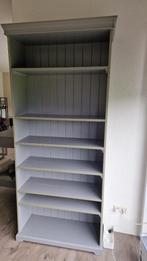 Exclusieve Boekenkast grijs, Huis en Inrichting, Kasten | Boekenkasten, Ophalen, 200 cm of meer, 50 tot 100 cm, Zo goed als nieuw
