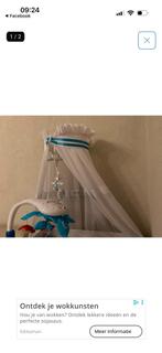 Baby bed gordijnen, Ophalen of Verzenden, Zo goed als nieuw