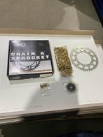 Yamaha yz 125 ketting tandwielenset NIEUW, Ophalen of Verzenden, Nieuw