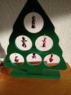 Vintage houten kerstboom, Diversen, Kerst, Ophalen of Verzenden, Gebruikt