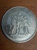 Frankrijk 50 francs 1977, Ophalen of Verzenden, Frankrijk, Losse munt, Zilver