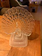 Glazen pauw decoratie, Ophalen of Verzenden