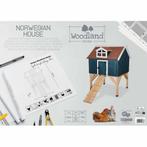 Nieuw Woodland Design kippenhok Norwegian House, Ophalen of Verzenden, Nieuw, Kippenhok of Kippenren