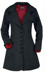 Zwarte Gothicana jas - Maat S - nieuwstaat, Zwart, Gothicana, Nieuw, Ophalen of Verzenden