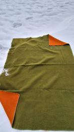 Vintage wollen deken - 153x204 cm, Huis en Inrichting, Woonaccessoires | Plaids en Woondekens, Ophalen of Verzenden, Gebruikt