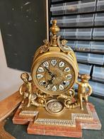 Bronze pendule, Antiek en Kunst, Antiek | Klokken, Ophalen of Verzenden
