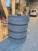 Set All-Season Banden met Stalen Velgen, Ophalen, Gebruikt, 16 inch, Banden en Velgen