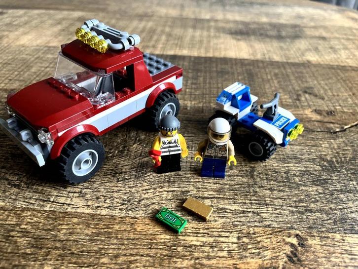 Lego Politie achtervolging (4437), compleet incl instructies, Kinderen en Baby's, Speelgoed | Duplo en Lego, Gebruikt, Lego, Complete set