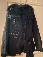 Chique lammy coat zwart, Zwart, Maat 42/44 (L), Ophalen of Verzenden, Onbekend