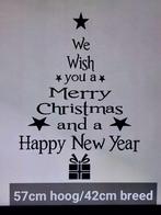 Nieuw Kerstraam sticker, Ophalen of Verzenden, Nieuw