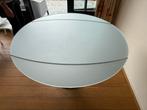 Deens Design luna akante verstelbare eettafel rond 1300 mm., 100 tot 150 cm, Rond, Ophalen of Verzenden, Zo goed als nieuw