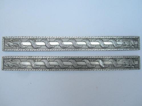 Antieke presse- papier set tibet zilver ( miao zilver) #9681, Antiek en Kunst, Kunst | Niet-Westerse kunst, Ophalen of Verzenden