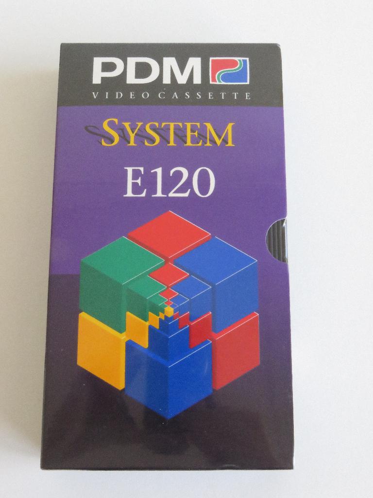PDM (philips) videocassette System E120 (nieuw in seal), Ophalen of Verzenden, Nieuw, Videoband