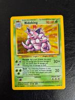 Nidoking holo base set 1999 wotc, Ophalen of Verzenden, Zo goed als nieuw, Losse kaart