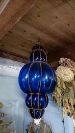 Blauwe Venetiaanse hanglamp, Ophalen of Verzenden