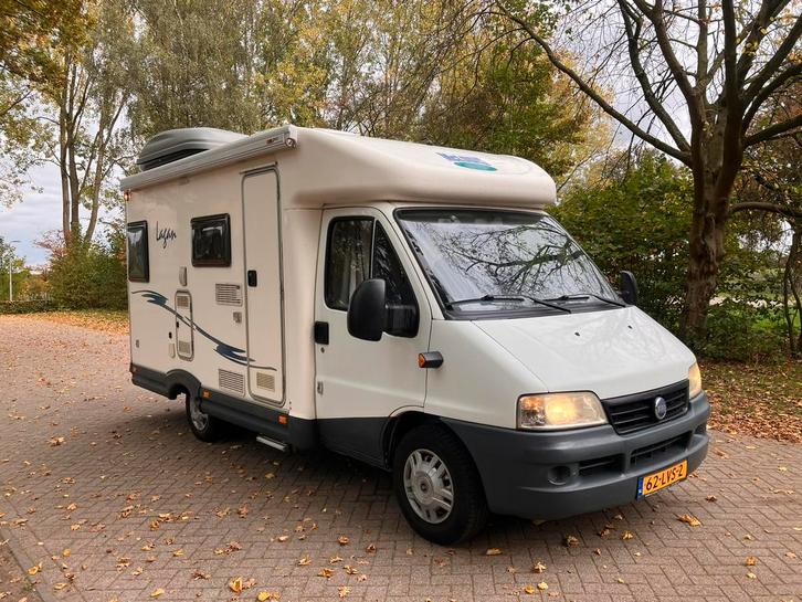 Fiat ducato half integraal camper, Caravans en Kamperen, Campers, Particulier, tot en met 4, Half-integraal, Fiat, Fiat, Diesel