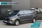 Ford Transit Custom 320 2.5 PHEV L2H1 Limited 232pk - 2x Sch, Auto's, Bestelauto's, Zwart, 4 cilinders, Plug-in hybride, Bedrijf