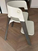 Stokke Steps Kinderstoel - White/Hazy Grey, Kinderen en Baby's, Kinderstoelen, Ophalen, Gebruikt, Meegroeistoel