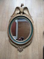 antieke houten  spiegel Empire, Antiek en Kunst, Minder dan 100 cm, Minder dan 50 cm, Ophalen