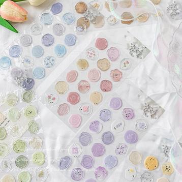 Wax Stamp Stickers - Scrapbook - Journal - Planner - Agenda beschikbaar voor biedingen