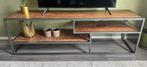 Industrieel TV meubel, Huis en Inrichting, Tafels | Sidetables, Ophalen, Zo goed als nieuw, 25 tot 50 cm, Rechthoekig