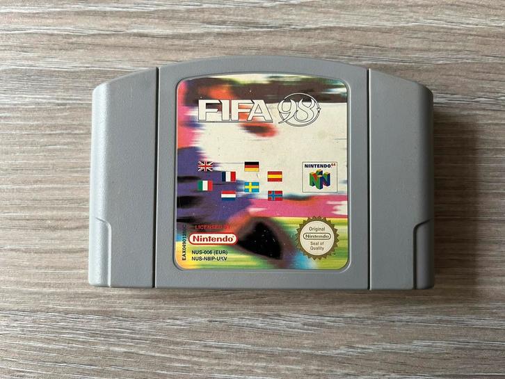 FIFA 98 voor de Nintendo 64, Spelcomputers en Games, Games | Nintendo 64, Sport, Vanaf 3 jaar, Ophalen of Verzenden