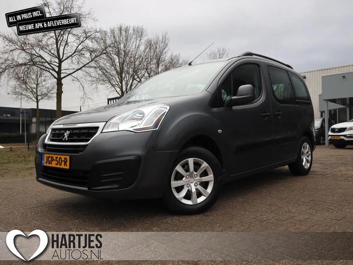 Peugeot Partner Tepee 1.2 PureTech Active (Vol-Opties!), Auto's, Peugeot, Bedrijf, Te koop, Partner Tepee, ABS, Airbags, Airconditioning