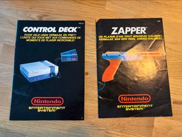 Nederlandse handleiding NES Control Deck en Zapper beschikbaar voor biedingen