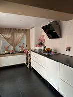 hooggglans witte keuken, Ophalen, Gebruikt, Wit, Enkelwandige keuken