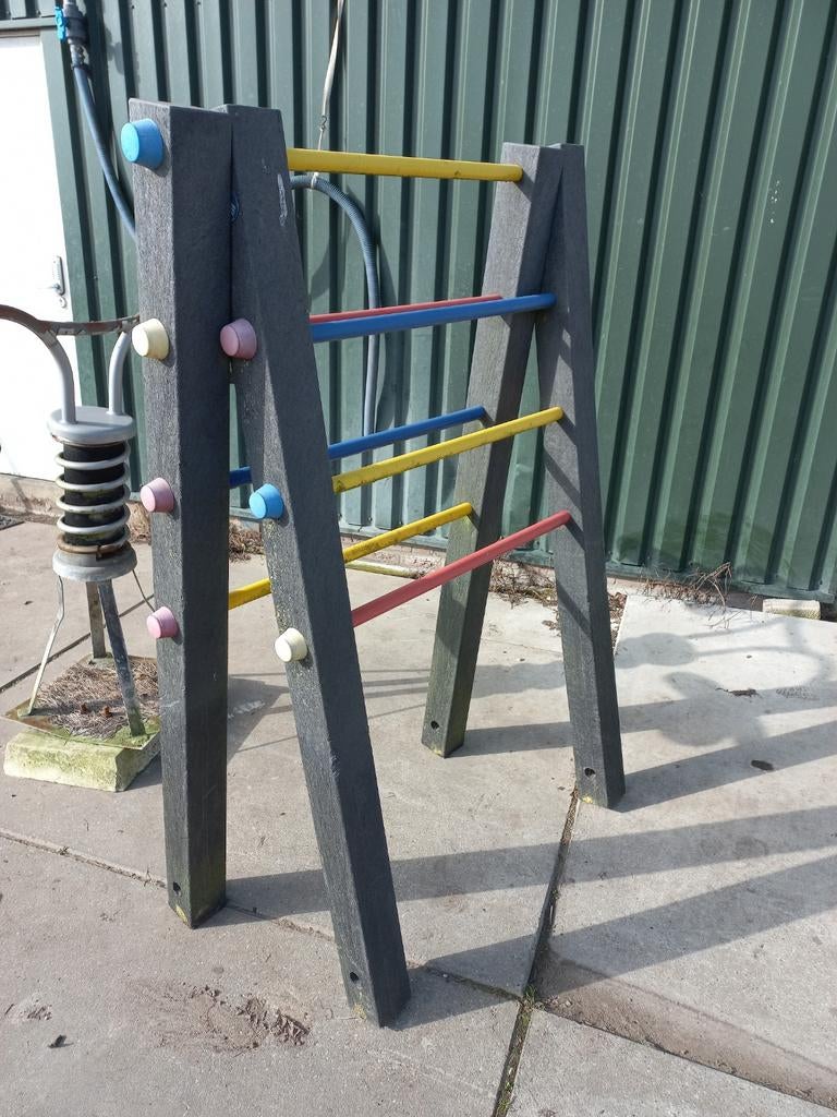 Klimrek en wipkip te koop, Kinderen en Baby's, Speelgoed | Buiten | Speeltoestellen, Ophalen