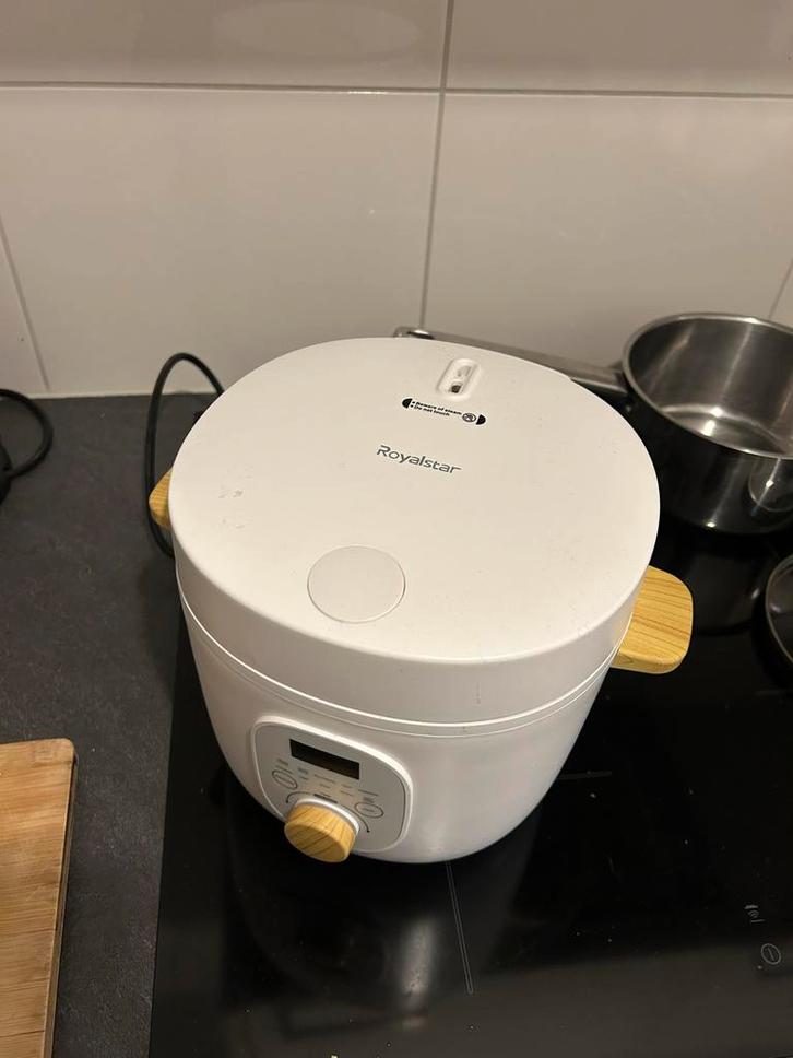 Royalstar Rijstkoker - Perfecte Rijst Elke Keer!, Witgoed en Apparatuur, Rijstkokers, Zo goed als nieuw, Vaatwasmachinebestendig