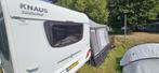 Caravan Knaus 590 FUS incl. Brand voortent 3.0 diep., Omvormbare zithoek, Rondzit, Particulier, 6 tot 7 meter