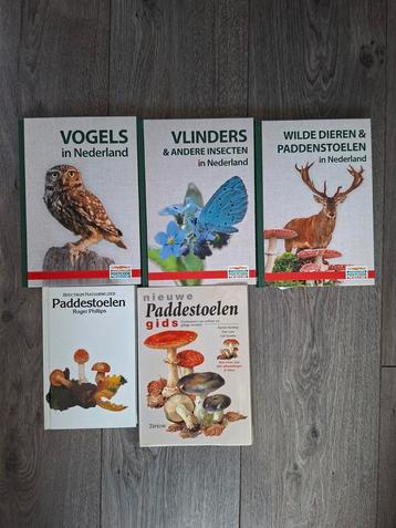 5 boeken over natuur beschikbaar voor biedingen