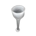 Hoge handgemaakte glas vaas - 92 cm, Ophalen, Gebruikt, Overige kleuren, -