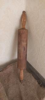 Houten deegroller voor decoratie, Ophalen of Verzenden, Gebruikt