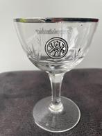 Westmalle emaille trappisten bier glas oude 1920 kelk, Verzamelen, Ophalen of Verzenden, Zo goed als nieuw, Glas of Glazen, Overige merken