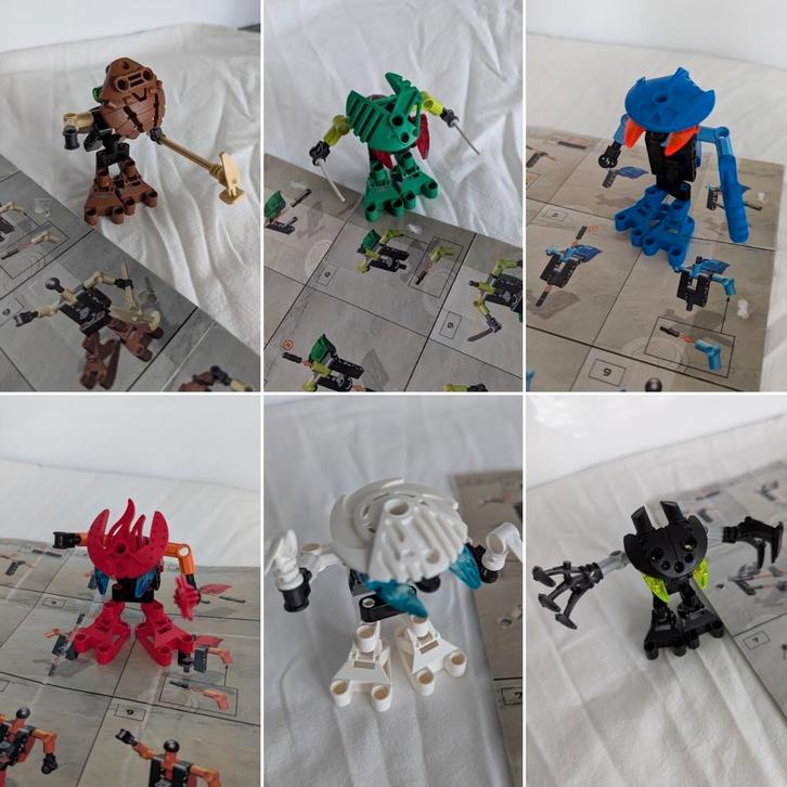 Lego Bionicle - Figuren uit de serie Bohrok Va, Kinderen en Baby's, Speelgoed | Duplo en Lego, Zo goed als nieuw, Lego, Complete set